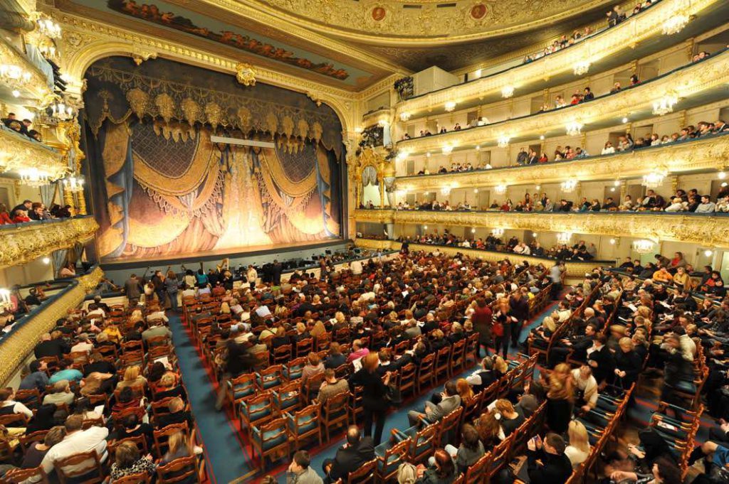 Saint Petersburg - San Pietroburgo - Gennaio 2010 - inverno - Mariinsky Theatre - teatro Mariinsky - interni
